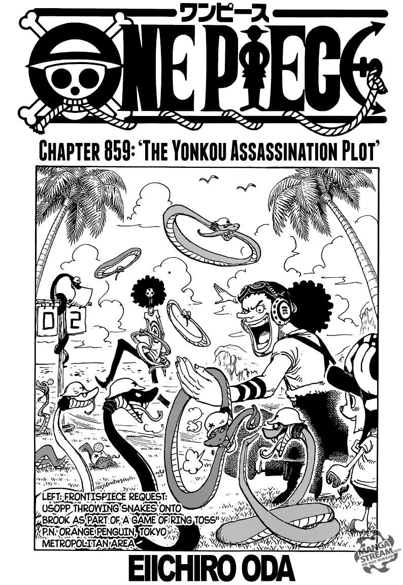 One Piece Chapter 859 1